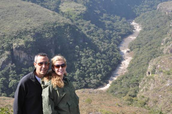 Canyon formado pelo rio Iapó, um dos maiores do mundo, no P.E do Guartelá, região de Tibagi - PR